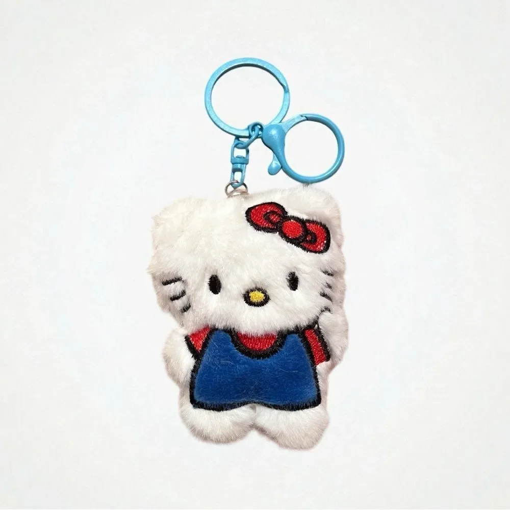 Big Hello Kitty Plush Keychain Purse Charm